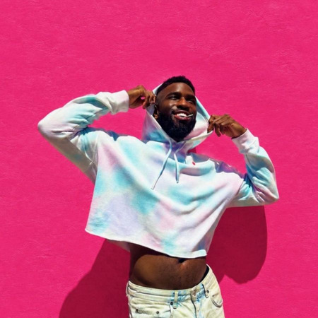The Lollipop Tee, a Cotton Candy Women?s Tie Dye Cropped Hoodie