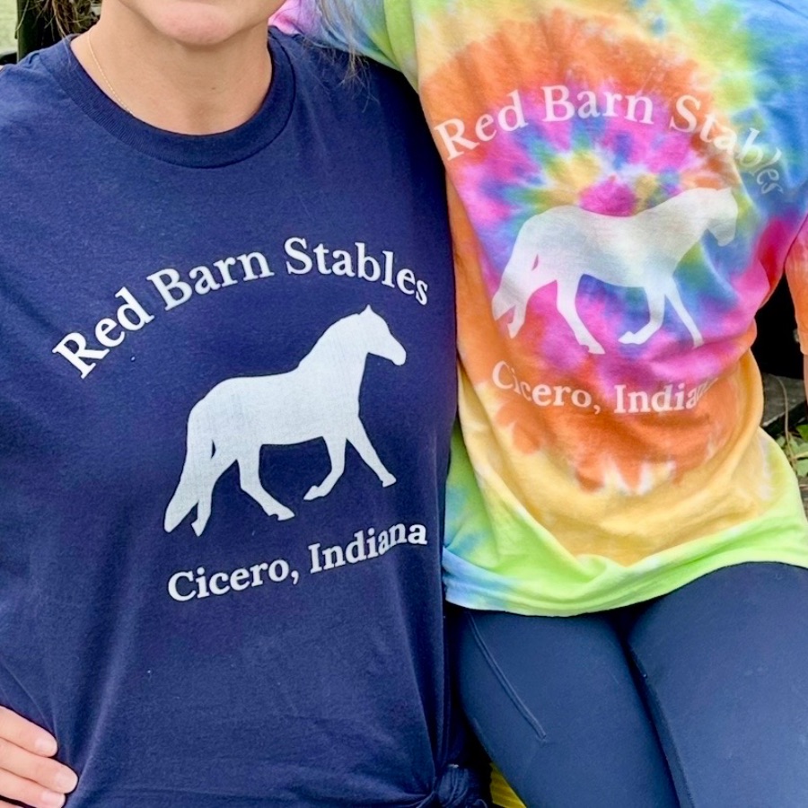 Red Barn Stables T-Shirts, a Navy Classic Unisex Tee