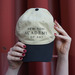 Academy Logo Hat / dark, a Oyster Printed Eco Baseball Cap