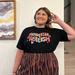 Abolish Ableism, a Dark Heather Grey Stanley/Stella Unisex Freestyler Heavyweight Tee