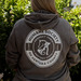 Humane Society Ventura County Badge Outerwear, a Deep Heather Premium Pullover Hoodie