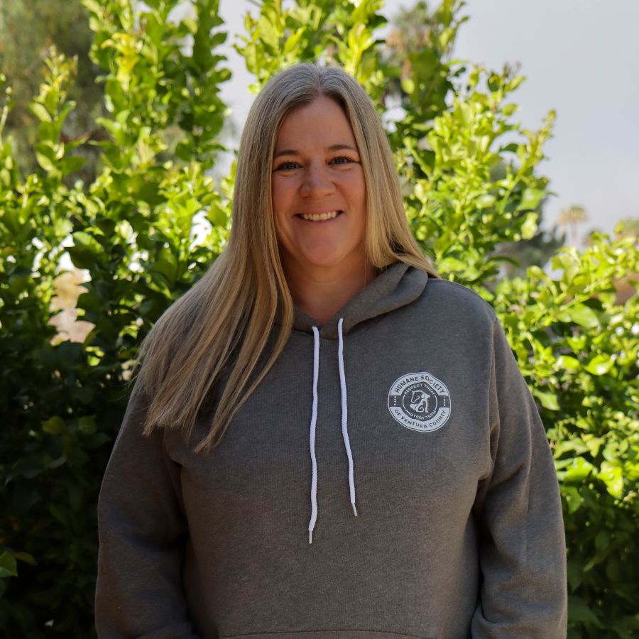 Humane Society Ventura County Badge Outerwear, a Deep Heather Premium Pullover Hoodie