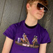 Marie Bee in Action&nbsp;, a Purple Youth Unisex Tee