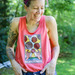 The Collector Tarot Card!, a Watermelon Comfort Colors Tank Top