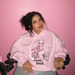 I'll Be Back, a Light Pink Gildan Softstyle Pullover Hoodie