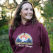 Experiences Over Things Fall 2023, a Maroon Pullover Hoodie