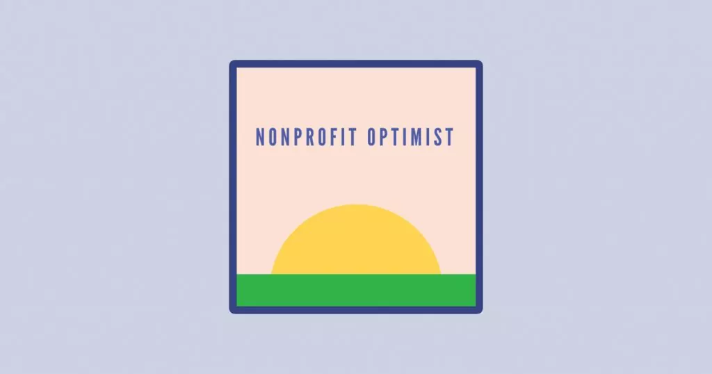 Nonprofit Optimist podcast artwork and logo