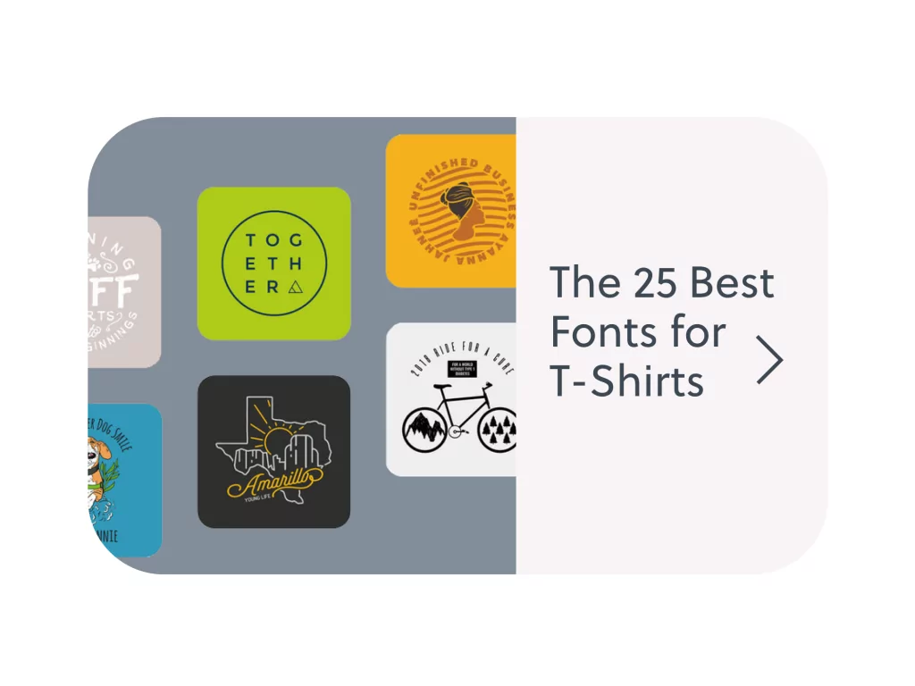 The best t-shirt fonts to use in your next design