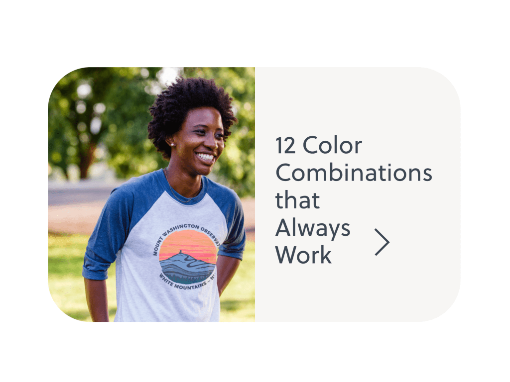 T-shirt color combinations that always work.