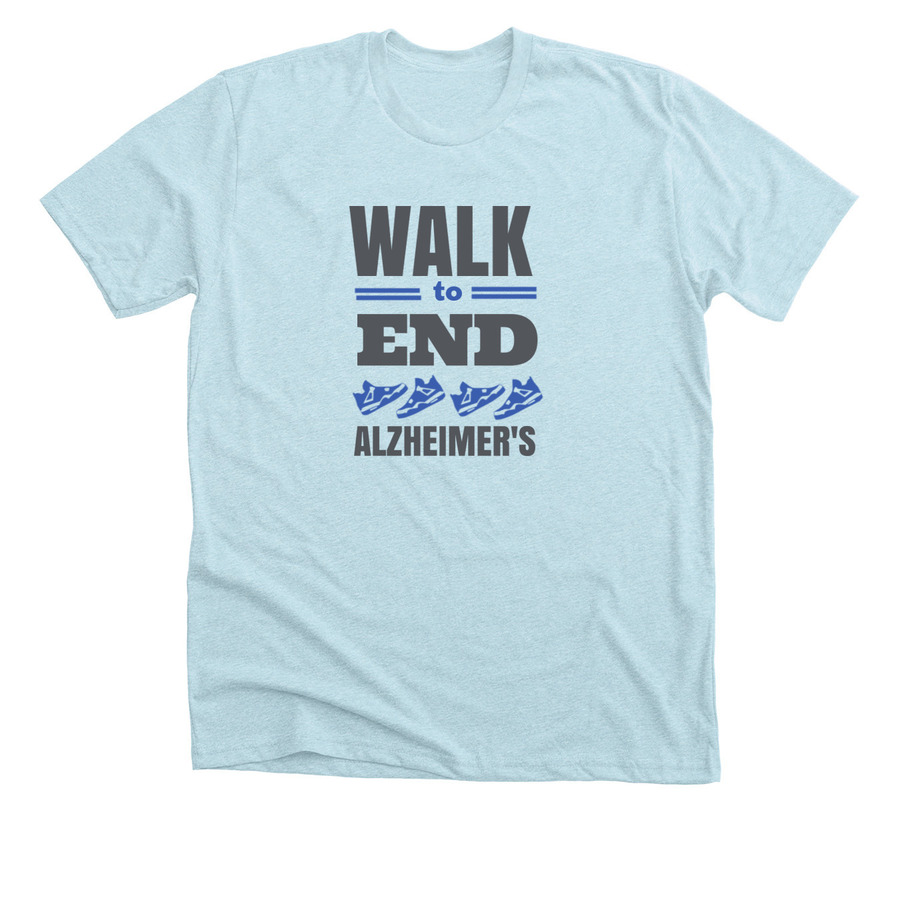 Walk for charity t-shirt design template