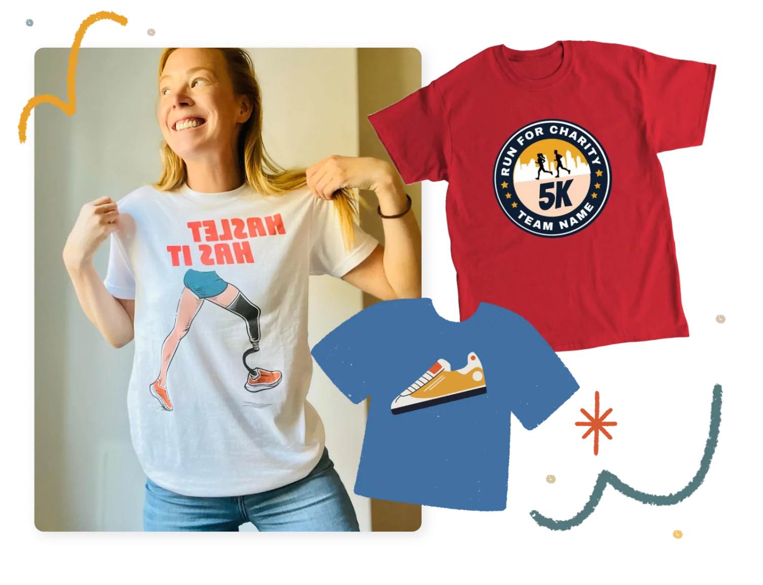 Charity Race T-Shirt Fundraisers