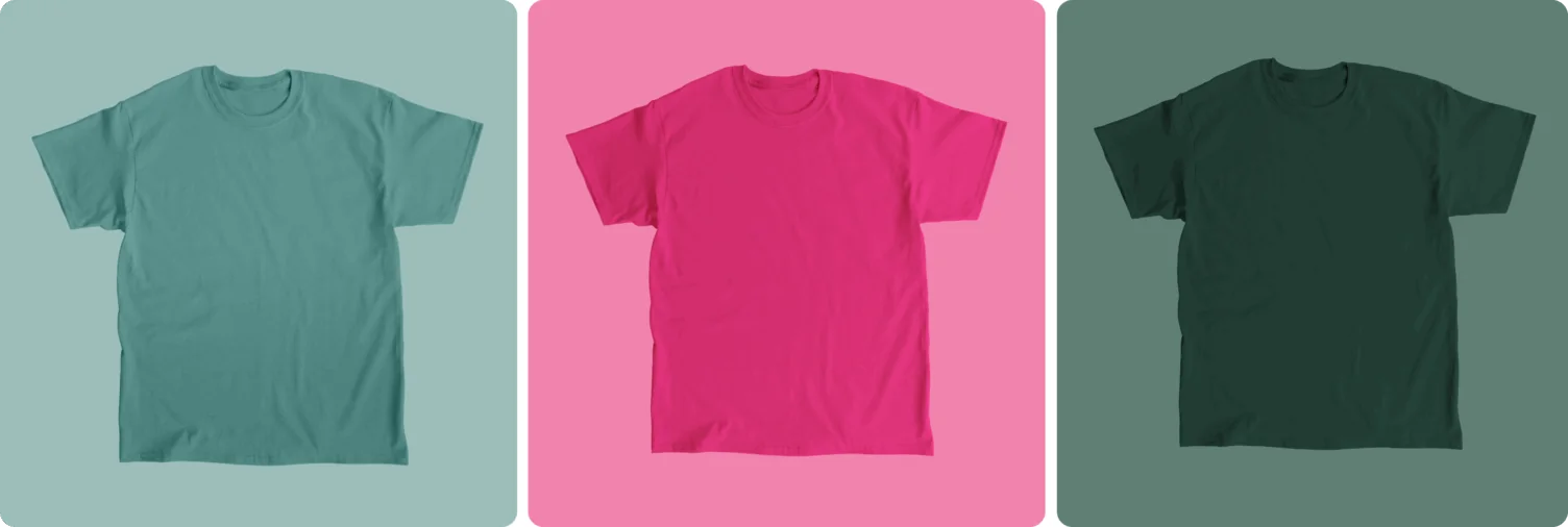 The Classic Unisex Tee shown in various colors