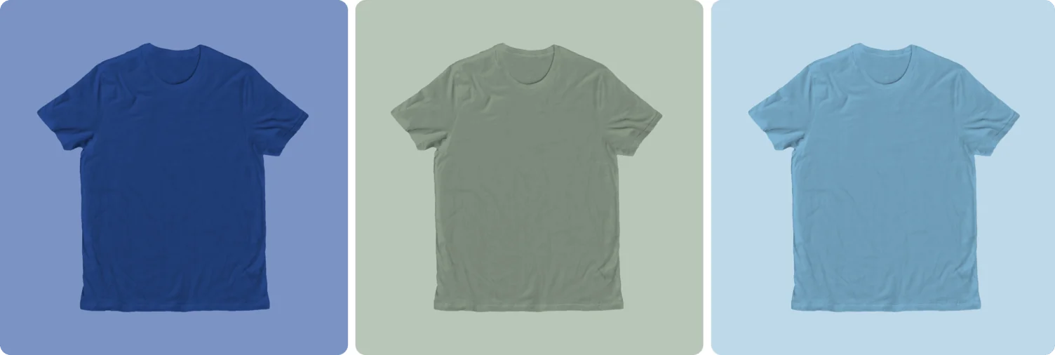 The Allmade Organic Cotton Unisex Tee shown in various colors