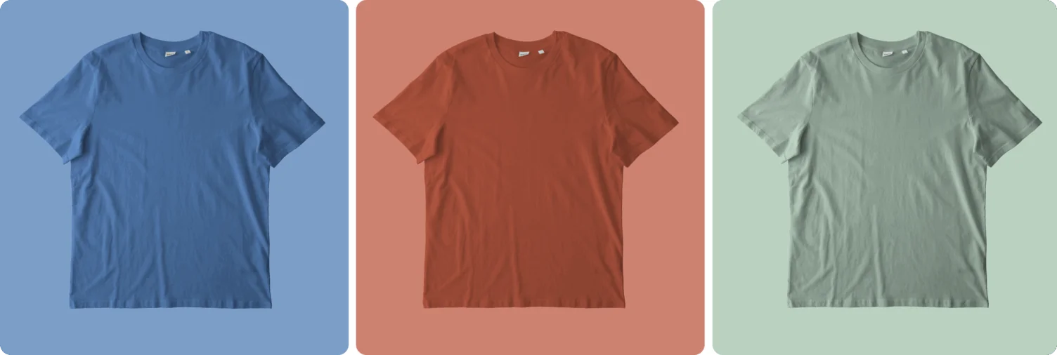 The Stanley/Stella Unisex Creator 2.0 Tee shown in various colors