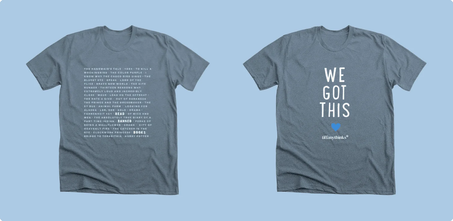 Heather Slate shirt color