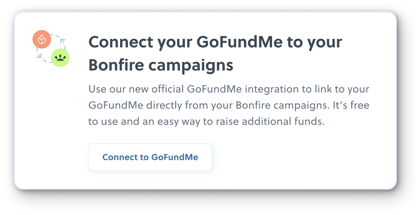Bonfire GoFundMe integration