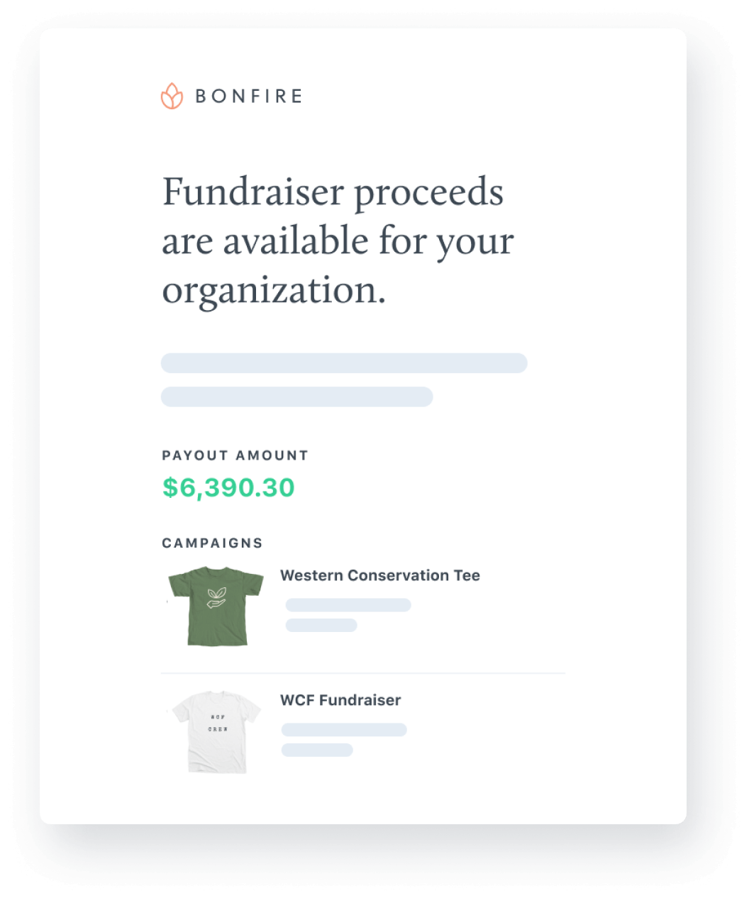 Frustration-free payouts